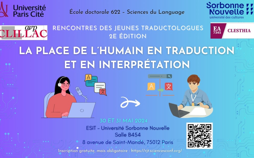 Rencontres des jeunes traductologues 2024